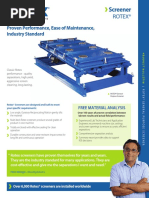 ROTEX Screener Catalog Overview | PDF | Recycling | Suspension (Vehicle)
