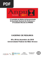 Caderno de Resumos