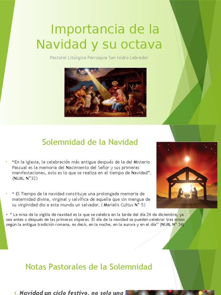 Importancia de la Octava de Navidad | PDF | Navidad | Misa (liturgia)