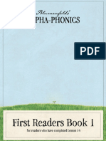 Alpha-Phonics Readers Vol 1 (Sample)