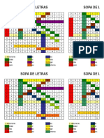 Sopa de Letras Despedida de Soltera