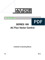 Series 18H AC Flux Vector Control