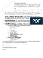 Single Phoneme and Phonological Development.: Yulibeth García Paz Licenciatura en Enseñanza Del Inglés 1160483
