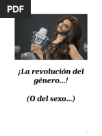 ¡La "revolucion" del género...! (O del sexo)