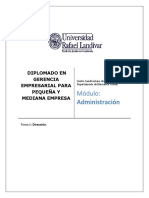 Diplomado en Gerencia Empresarial para Pequeña y Mediana Empresa PDF