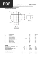 Design of Flat Head For Hydrotest