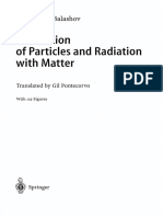 Interaction of Particles and Radiation With Matter: Vsevolod V. Balashov