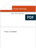 Gizi Anak Remaja