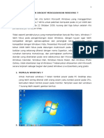 Panduan Menggunakan Windows 7