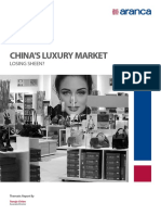 Chinas Luxury Market - Losing Sheen