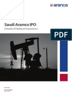 Saudi Aramco IPO - A Reality of Mythical Proportions