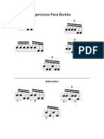 Ejercicios para Bombo