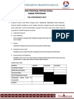 Format Proposal Proyek Sosial PDF