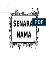 Senarai Nama