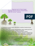 Inilah Kegunaan Serta Keuntungan Memakai Mulsa Plastik Hitam Perak (MPHP) Untuk Tanaman