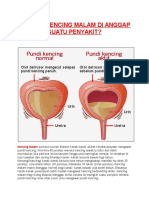 Adakah Kencing Malam Di Anggap Suatu Penyakit