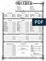 WoD Sorcerer2-Page Editable