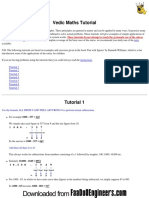 Vedic Maths Tutorials.pdf