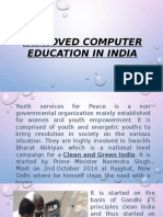 Improved Computer Education in India