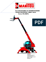 Stivuitor Manitou MRT 1635 PDF