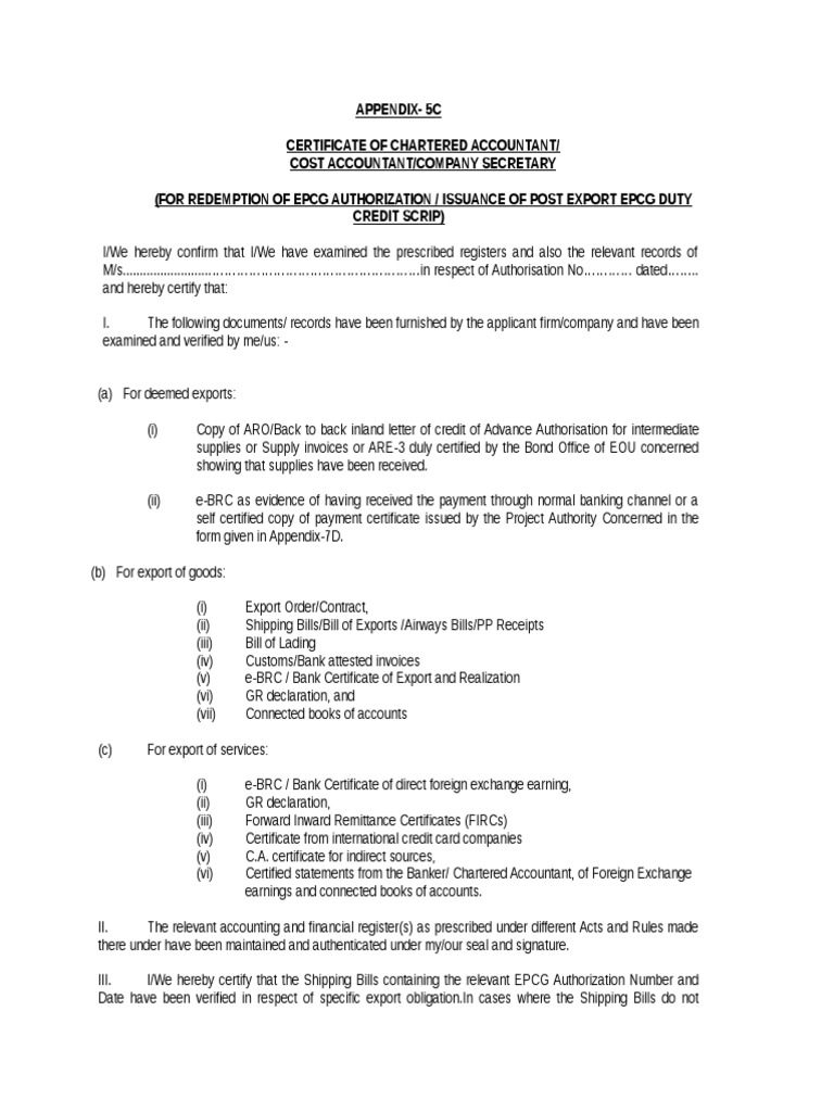 Appendix 5c | PDF | Invoice | Affidavit