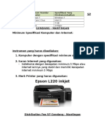 SP GONDANG - MANTINGAN Minimum Standar Komputer & Distribution Fee