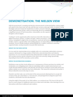 Demonetisation The Nielsen View