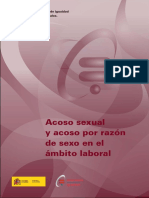 Acoso Sexual y Acoso Por Razon de Sexo en El Ambito Laboral 2010