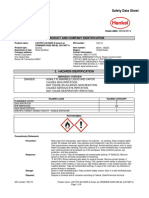 Safety Data Sheet Highlights Hazards