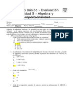 Evaluacion 8 Bc3a1sico 002 Algebra y Proporcionalidad 2013