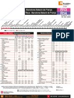 TREN R-13R-14 Lleida - VInaixa - Barcelona Estacio de Franca