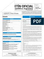 Boletín Oficial de La República Argentina, Número 33.556. 31 de Enero de 2017