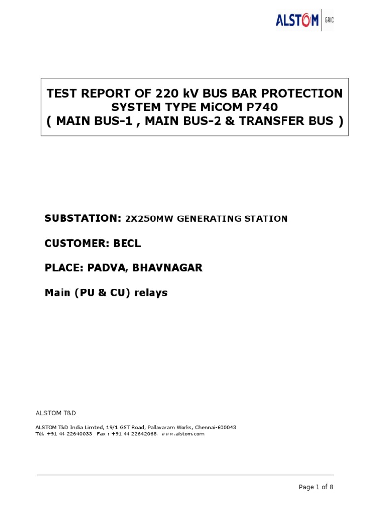 Secondary Injection Test Report | PDF | Manufactured Goods ...