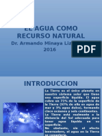 Agua Como Recurso Natural 2016