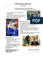 Teacher Recruitment Advert Oct16