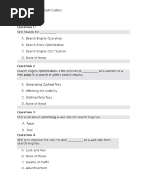 Seo Mcqs