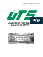 Perfil de Ingreso Del Técnico Superior Universitario en Tecnologías de La Información y Comunicación