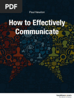 How to Effectively Communicate