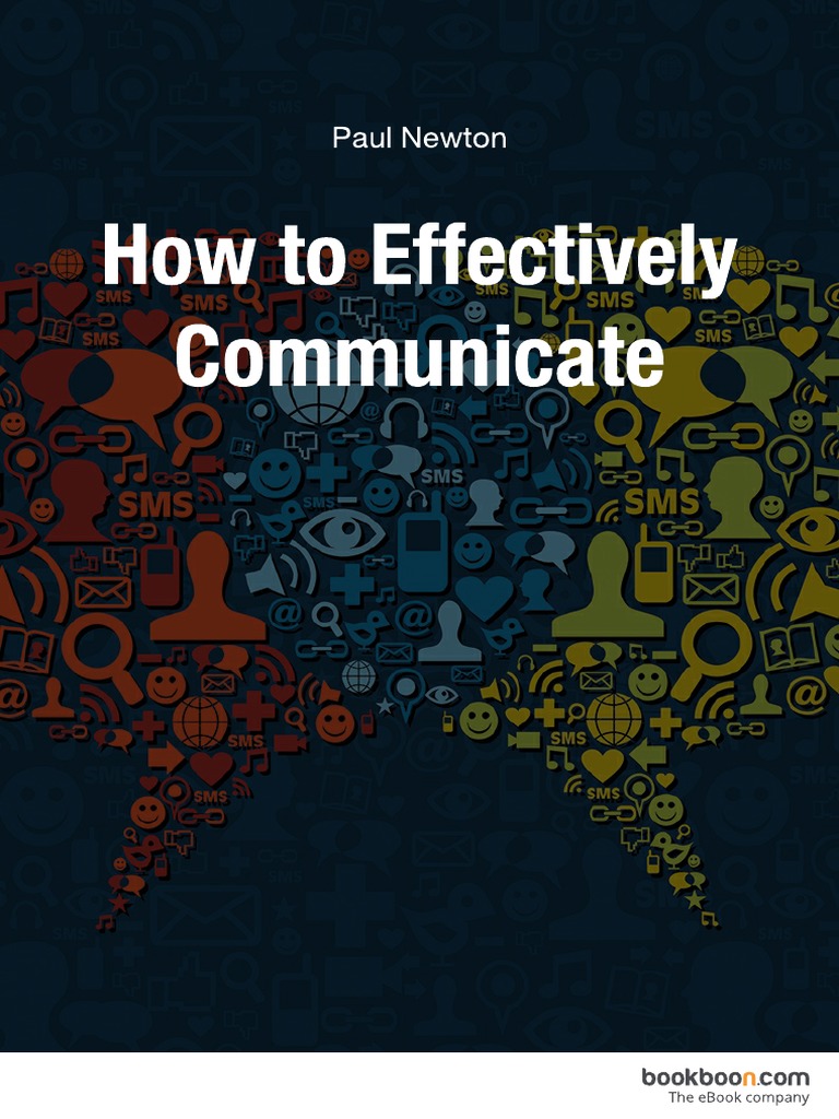 How To Effectively Communicate Pdf Nonverbal Communication