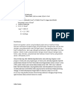 Analisis Data Dan Pembhasan Darah