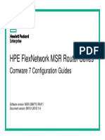 HPE FlexNetwork MSR Router Comware 7 Configuration Guide 2-2
