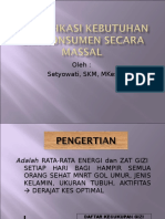 Identifikasi Kebutuhan Gizi