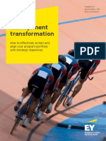 EY PRM Portfolio Management Transformation