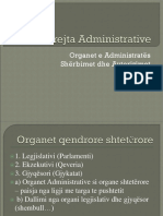 Pjesa II - Organet e Administrates, Sherbimet Dhe Autorizimet Publike, Veprimtaria Adm, Normat, Marredheniet, Akti Administrativ