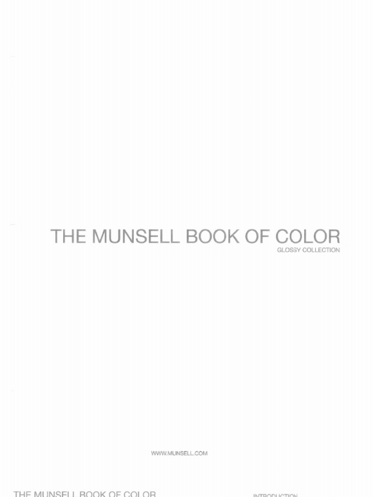 The Munsell Book of Color | PDF