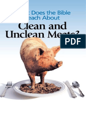 What Does The Bible Teach About Clean and Unclean Meats? | PDF | New  Covenant | Bible