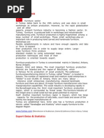 Download Furniture Industry in Turkey by Furkey SN33802350 doc pdf