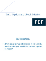 TA1 Option and Stock Market