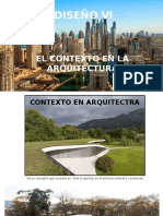 El Contexto en La Arquitectura