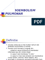TROMBOEMBOLISM PULMONAR